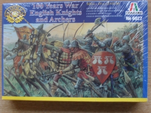ITALERI 1/72 6027 100 YEARS WAR ENGLISH KNIGHTS   ARCHERS